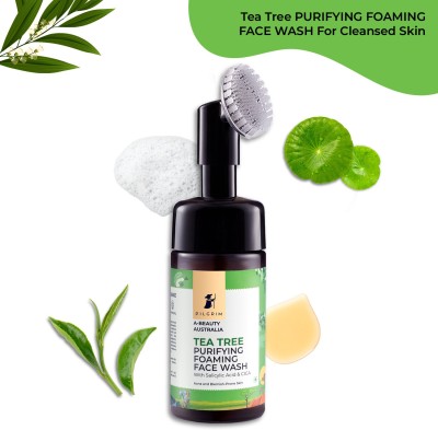 Pilgrim Tea Tree Purifying Foaming Face Wash(120 ml)