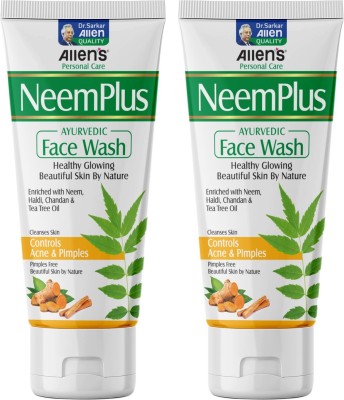 Allen's NeemPlus Ayurvedic  (100ml X 2) Face Wash(200 ml)