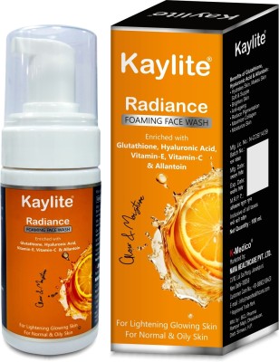 Kaylite Radiance Foaming  Men and Women Face Wash(100 ml)