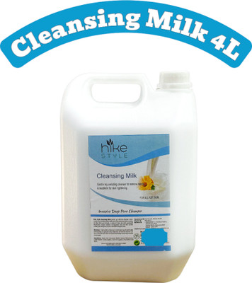 HIKE STYLES Cleansing Milk 4 Litre ( Deep Pore Cleanser ) Face Wash(4000 ml)