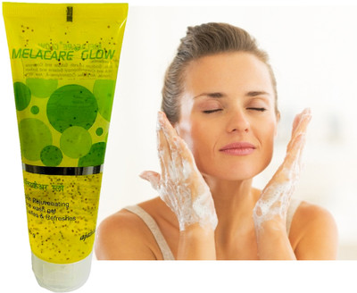 MelaCare Glow  helps to improve the skin complexion,With Lemon Extract Face Wash(100 g)