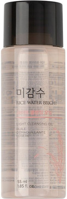 The Face Shop Rice Water Bright Light Cleansing Oil Face Wash(55 ml)