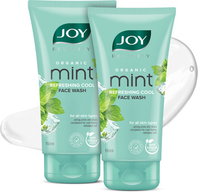 Joy Revivify Organic Refreshing Cool Mint  Face Wash(300 ml)