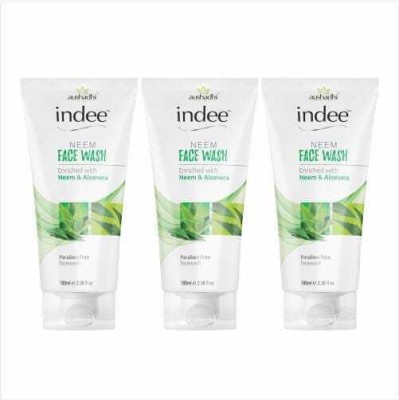 aushadhi Neem  100 ml (Pack of 3) Face Wash(300 ml)