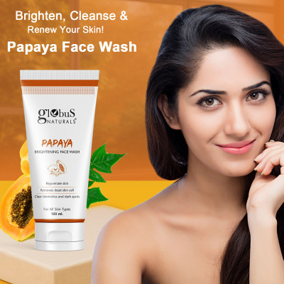 Globus Naturals Purifying Papaya  Face Wash(100 ml)