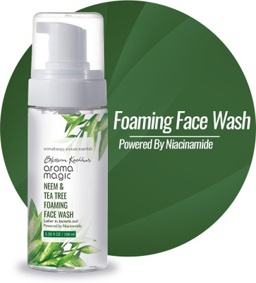 Aroma Magic Neem & Tea Tree Foaming  | Natural  | Niacinamide Face Wash(100 ml)