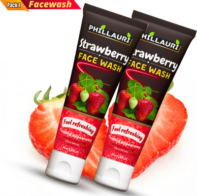Phillauri Strawberry  For Deep Cleansing | Strawberry  |  | Face Wash(120 ml)