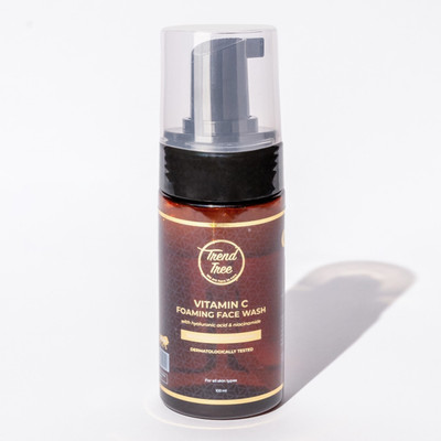 TRENDTREE Vitamin C Foaming Face wash (100 ml)| All Skin Type For Men & Women Face Wash(100 ml)
