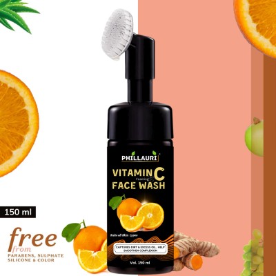 Phillauri Vitamin C Foaming Facewash Removes Dead Skin Cells & Dark Spots | Face Wash(300 ml)