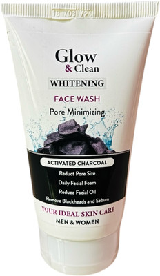 WIKI GLOW AND CLEAN CHARCOAL FACEWASH Face Wash(100 g)