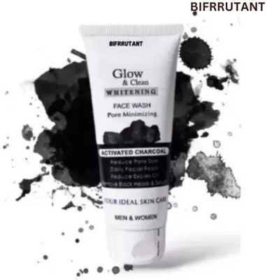 BIFRRUTANT Charcoal for Deep Cleaning - Gel  for Clean Pores & Fresh Skin Face Wash(100 ml)