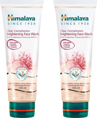 Himalaya Herbals Clear Complexion Bright  100 ml pack of 1 Face Wash(200 ml)