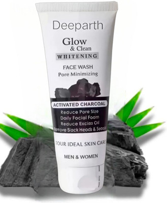 Deeparth Bright Miracle Detox Facewash with 10X Power of Charcoal | CFW037 for Face Wash(100 ml)