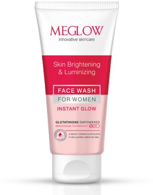 meglow Skin Brightening & luminizing Facewash For Women | Removes Dirt, Tanning, Acne & Dead Skin| Brightening Skin Pack of 1 Face Wash(70 g)