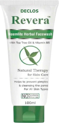 DECLOS neemlite herbal facewash with tea tree oil and vitamin B5 Face Wash(100 g)