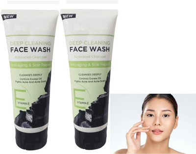 AFARAXIA BEST CHARCOAL FACE WASH 2 Face Wash(200 g)