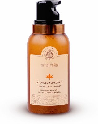 SoulTree Advanced Kumkumadi Purifying Facial Cleanser Face Wash(120 ml)