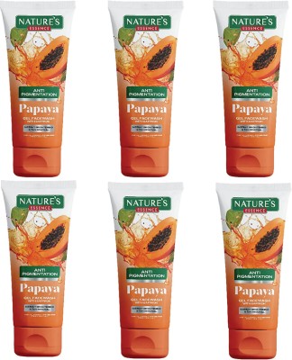 Nature's Essence ANTI PIGMENTATION PAPAYA FACE WASH 50GMX6 Face Wash(300 g)