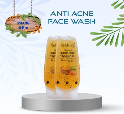 lieve Anti Acne for Glowing Skin pack of 2 Face Wash(120 ml)
