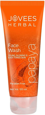 JOVEES Papaya  For All Skin Types - Paraben & Alcohol Free, 120 ML Face Wash(100 ml)