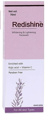 Redishine vitamin c and lighting face wash pack of 1 Face Wash(70 ml)