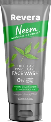 Revera Purifying Neem For Helps to Prevent Pimples and Acne & Cleanses the Pores Face Wash(100 ml)