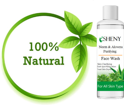 sheny soft Neem/Aloevera |Deep Cleasing |Prevent Acne |Anti Bacterial pack of 1 Face Wash(200 g)