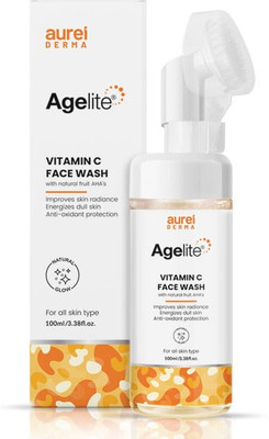 Aurelderma By Agelite foaming face wash Face Wash(50 ml)