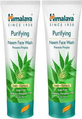 HIMALAYA Purifying Neem  (2X150ml) Face Wash(300 ml)