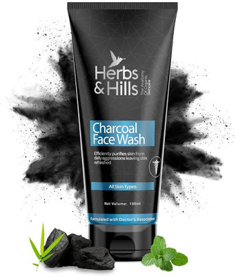 Herbs & hills Charcoal  100ml Face Wash(100 ml)