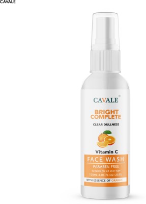 cavale Vitamin C  – 120ml for Radiant & Fresh Skin Face Wash(120 g)