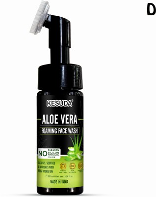 KESUDA Aloevera Foaming Facewash to Stop Pimple and Acne Face Wash(150 ml)