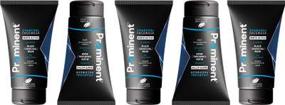 Prominent Pack of 5 Charcoal Face Wash(300 g)