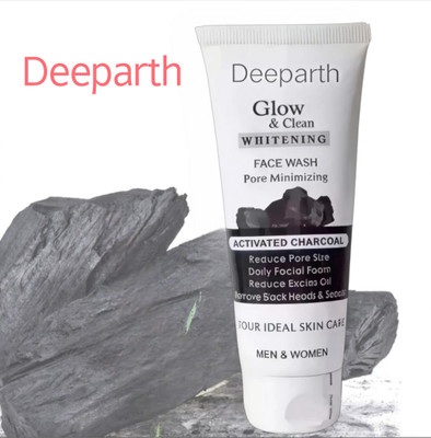 Deeparth Bright Miracle Detox Facewash with 10X Power of Charcoal | CFW032 for Face Wash(100 ml)