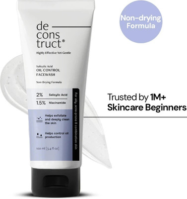 deconstruct Salicylic Acid + Niacinamide  for Oil Control & Acne-Prone Skin Face Wash(100 ml)