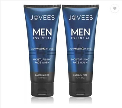 JOVEES MEN ESSENTIAL ADVANCED 4 IN ONE MOISTURISING FACE WASH Face Wash(200 ml)
