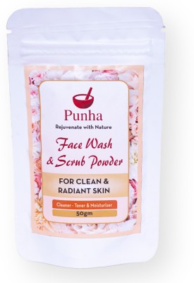 Punha Natural Herbal /Bath Powder/Scrub (50g) FOR CLEAN & RADIANT SKIN Face Wash(50 g)