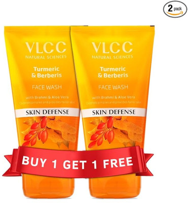 VLCC Turmeric & Berberis  Combo Pack of 2 (150 ml*2) Face Wash(300 ml)