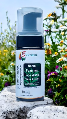 Elecsera Neem  extracts to get rid of acne and excess Oil Soothing calms inflammation Cleansing face wash Face Wash(150 ml)