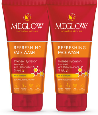 meglow Refreshing Facewash Men & Women for Deep Cleansing & Hydration | All Skin Types Face Wash(70 g)
