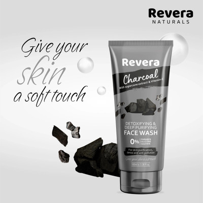 Revera Charcoal_Face_Wash Face Wash(100 ml)