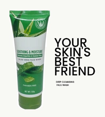 THTC Aloe Vera Gel  Face Wash(130 g)