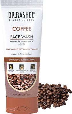 DR.RASHEL Coffee with Arabica Extract for Pimple Control & Clarity | All Skin Types Face Wash(100 ml)
