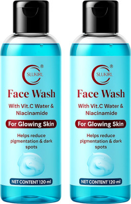 slukrl Brightening  with Reduces Pigmentation for Dark Spot Control Face Wash(240 ml)