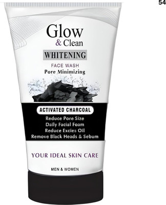 NewClick Glow and Clean  – Oil-Free Glow with Charcoal Face Wash(100 g)