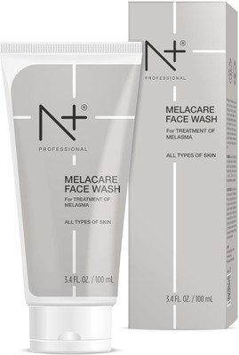 N PLUS PROFESSIONAL Melacare FaceWash for Treatment of Melasma All Types of Skin Face Wash(100 ml)