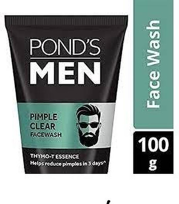 POND's Men Pimple Clear Facewash Reduces Pimples In 3 Days, 100 G Face Wash(100 g)
