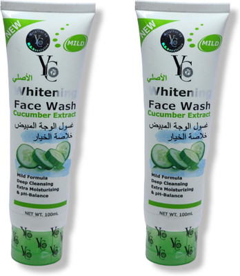 YC WHITENING Deep cleaning cucumber extract face wash for men n women Face Wash(200 ml)