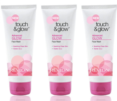 Revlon Touch & Glow Advanced Glow, 50g x 3 Face Wash(150 g)