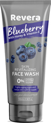 Revera Blueberry Skin Revitalizing for Fight Anti-Aging sign & Keep Skin Soft  Face Wash(200 ml)